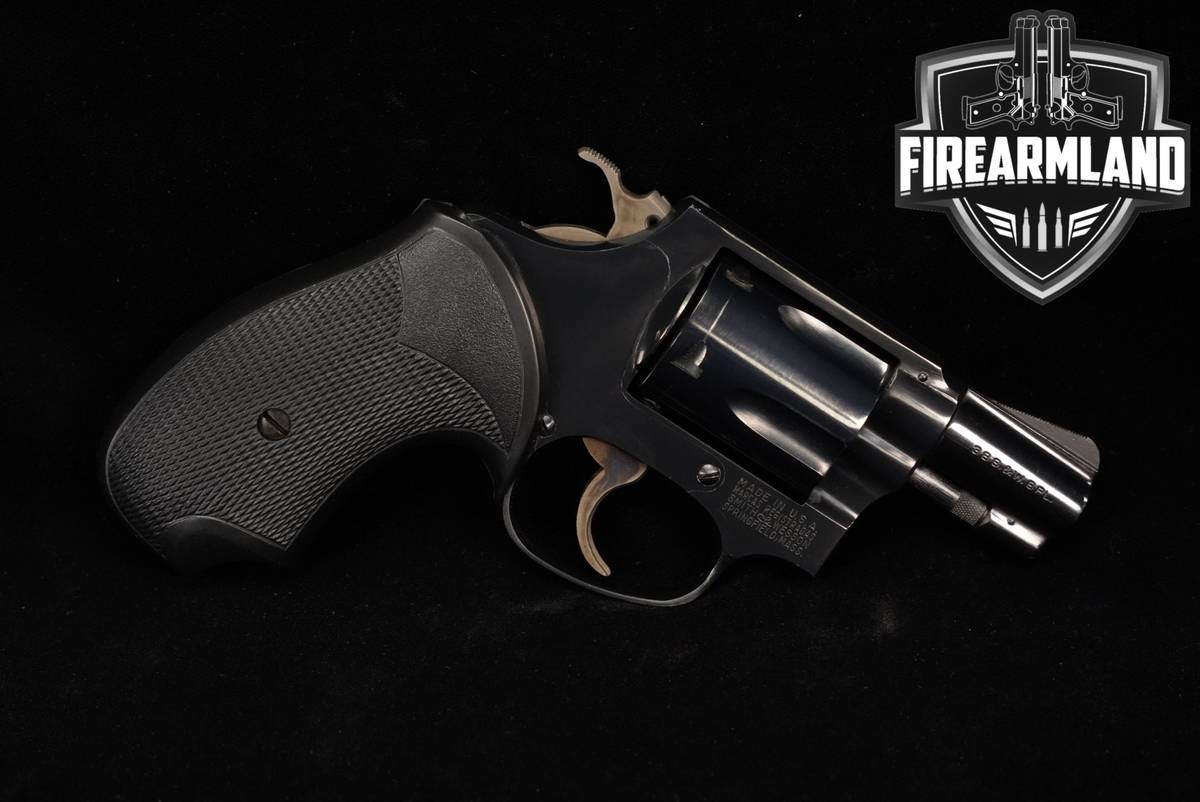 1966 Smith & Wesson Model 36 No Dash S&W 38 Special 2" Blued DA/SA