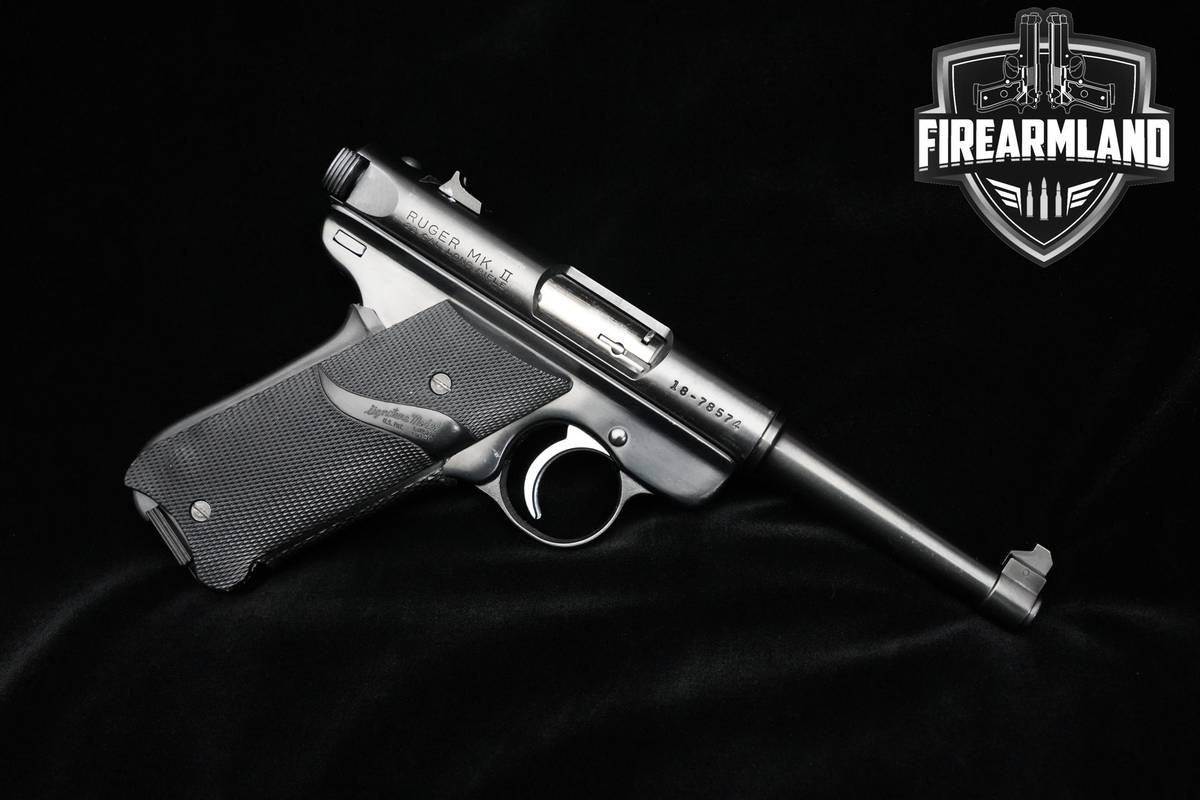 1983-84 Ruger MK.lI 22LR 4.75" Blued MK.lI Ruger MKII MK-II MK2 MK-2