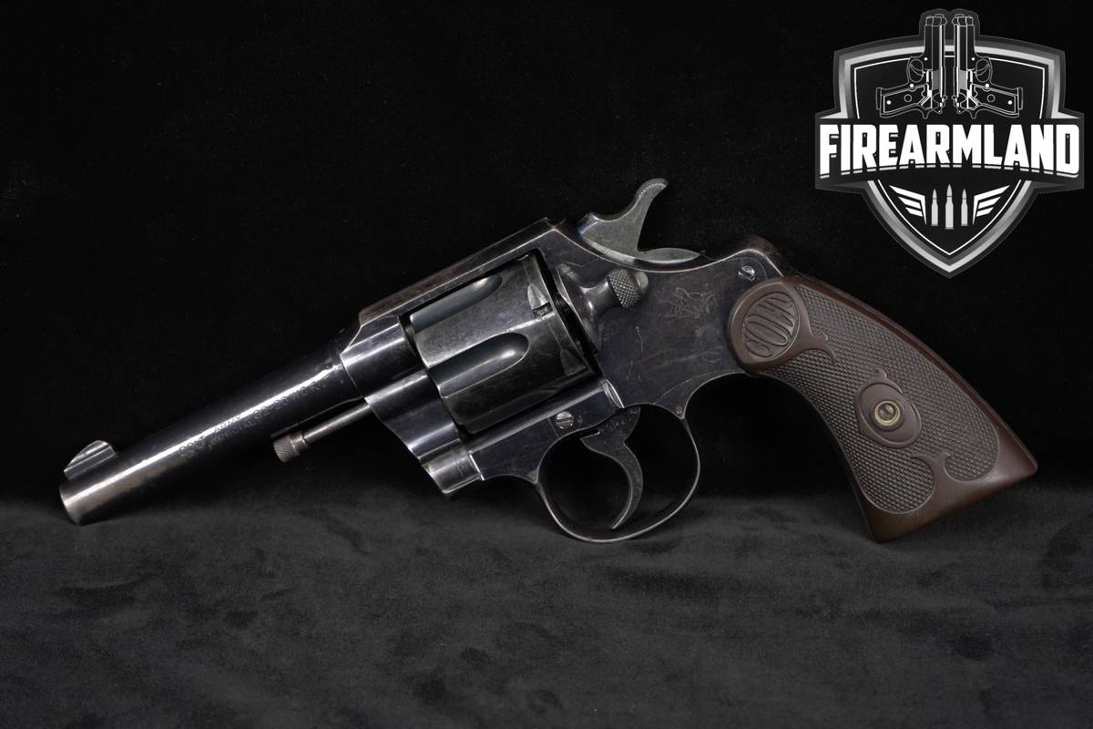 1911 Colt Army Special 32-20 Win 4.5" Blued RARE BARREL DA/SA