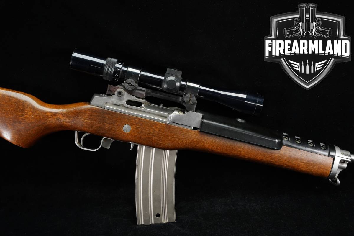 PRE-BAN 1982 Ruger Mini-14 183-Series 223 Rem Stainless & Hardwood