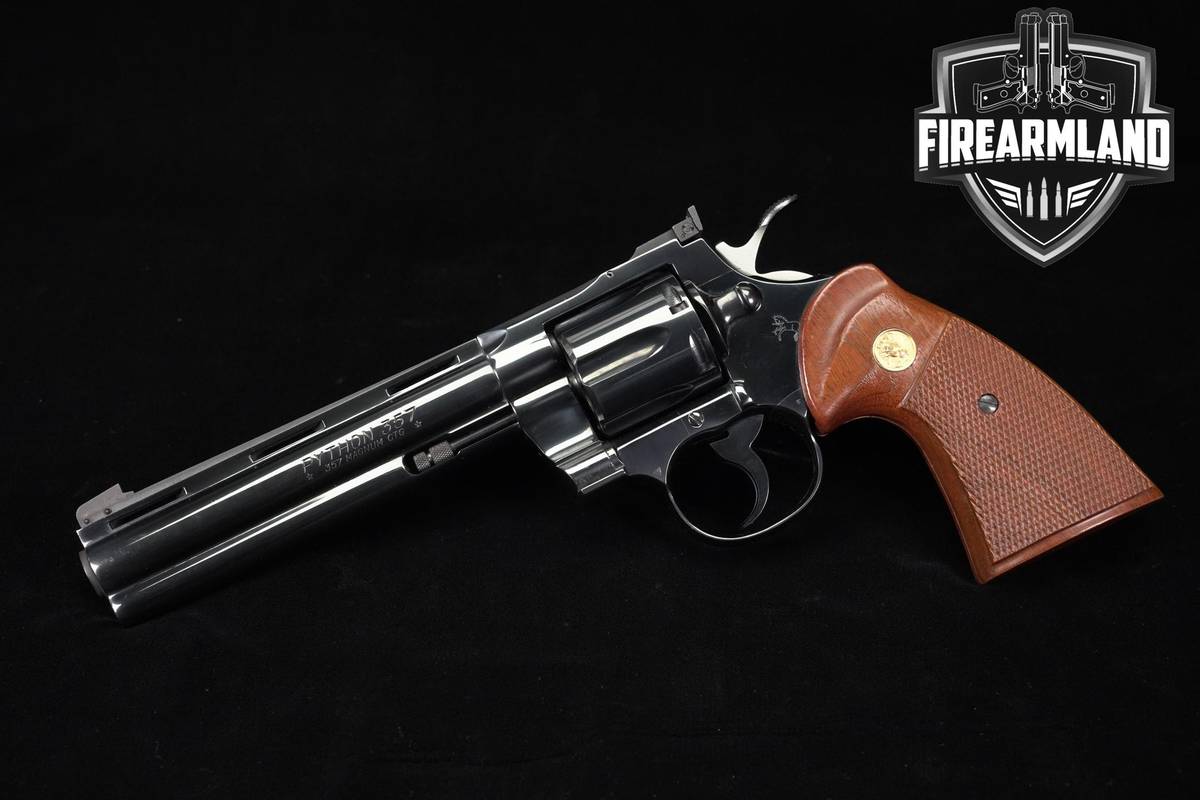 1980 Colt Python 357 Magnum 6' Blued DA/SA