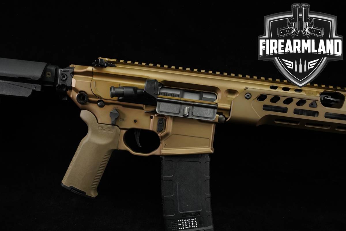 Sig Sauer MCX Virtus 300 Blackout 9" Pistol Coyote Tan +ORIG BOX