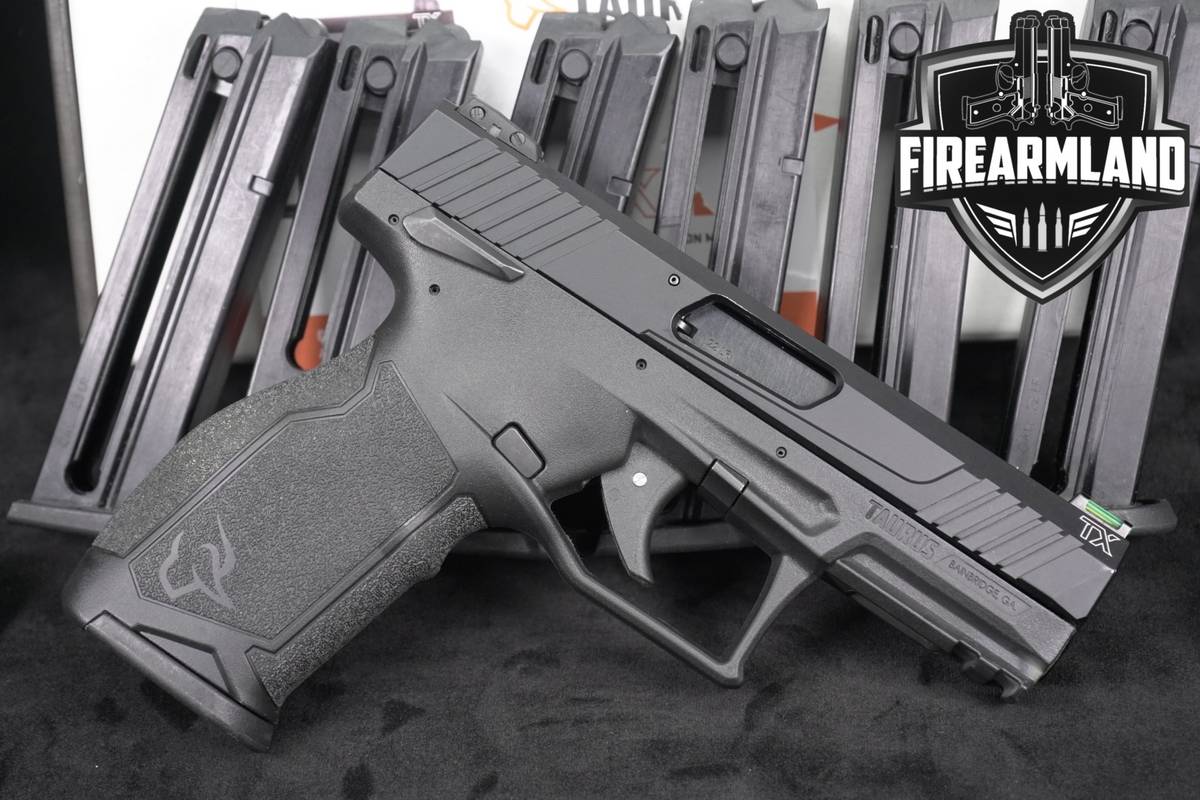 Taurus TX22 22LR THREADED 4.1" TX 22 +7 MAGS & ORIG BOX