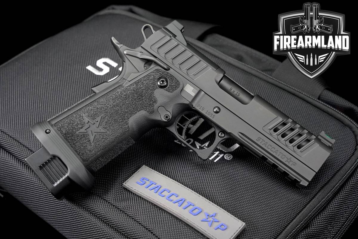 LIMITED Staccato STI P Heritage Edition DPO 1911 9mm 2011 +3 MAGS & OG CASE