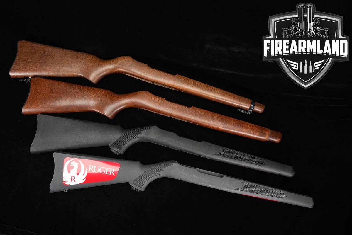 FOUR (4) Ruger 10/22 Stocks .22 LR Rifle 1022 Stock