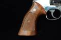 1969 Smith & Wesson (S&W) Model 19-3 Combat Magnum .357 Mag. Nickel Plated in Good Condition Image 4
