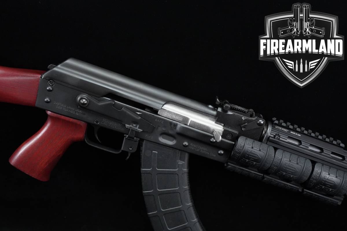 SERBIAN MADE Zastava Arms ZPAPM70 7.62x39 16.3 Red Wood ZPAP M70 Front Rail