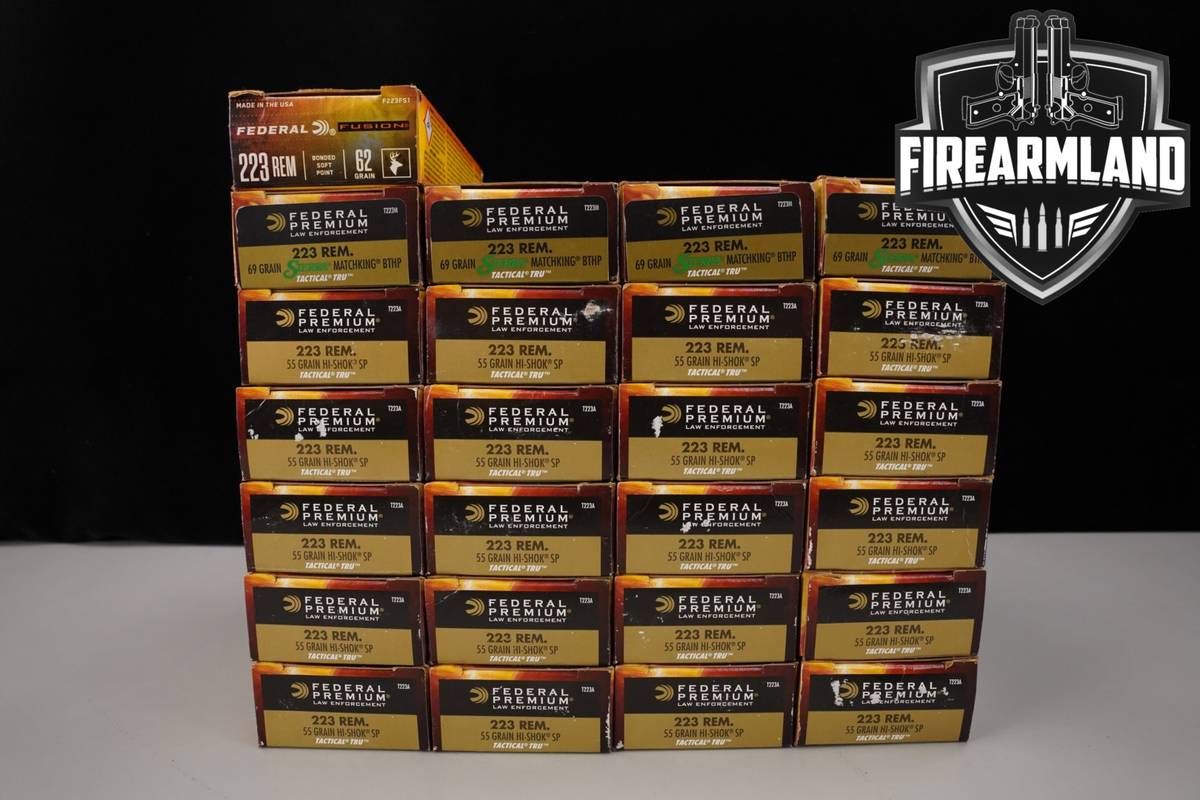 500 RDS! 223 Remington Rem Ammo