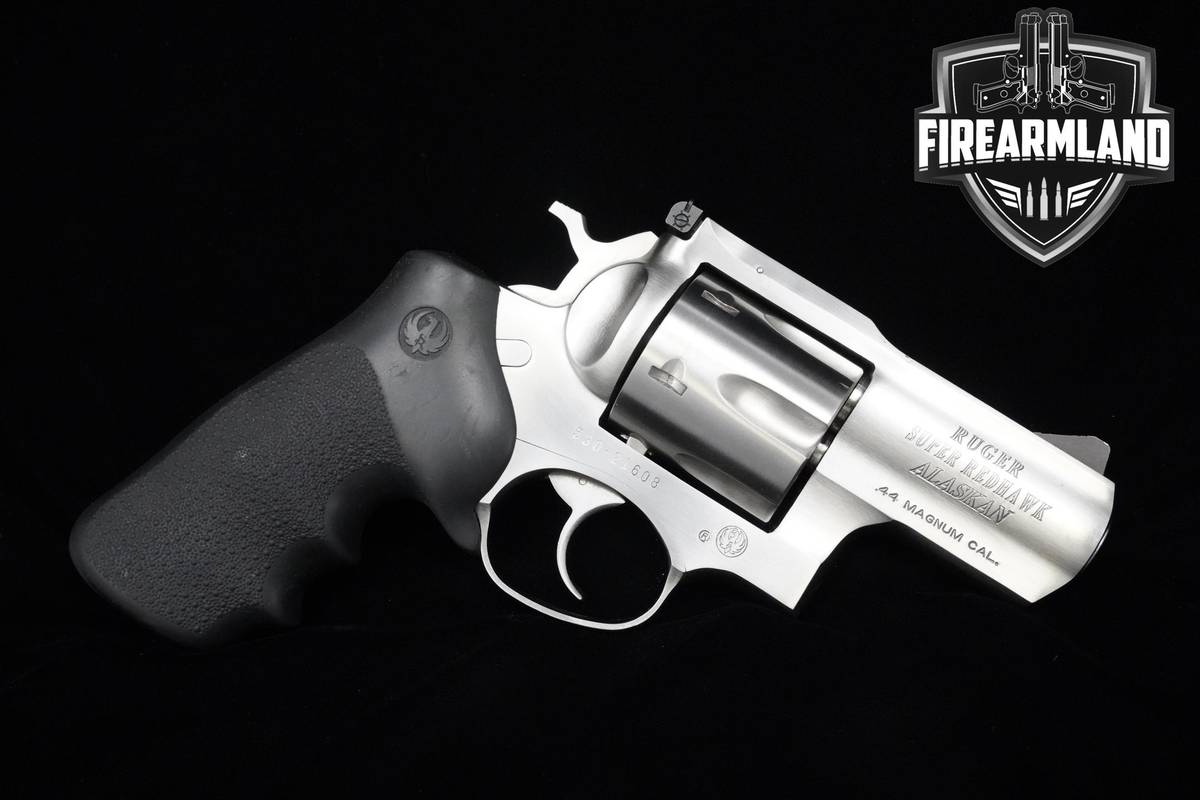 Ruger Super Redhawk Alaskan 44 Magnum 2.5" Satin Stainless Ruger DA/SA