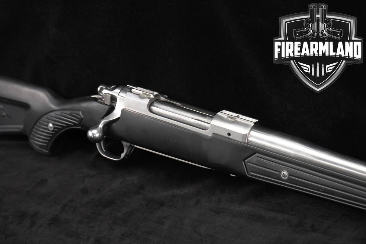 1999 Ruger M77 Mark II All-Weather 300 Win Magnum 24 Stainless & Black M-77