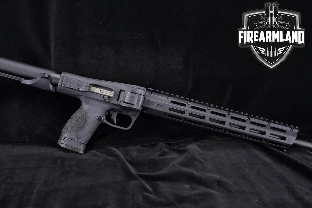 Smith & Wesson S&W M&P FPC 9mm 16.25" Folding-Carbine +CARRY CASE