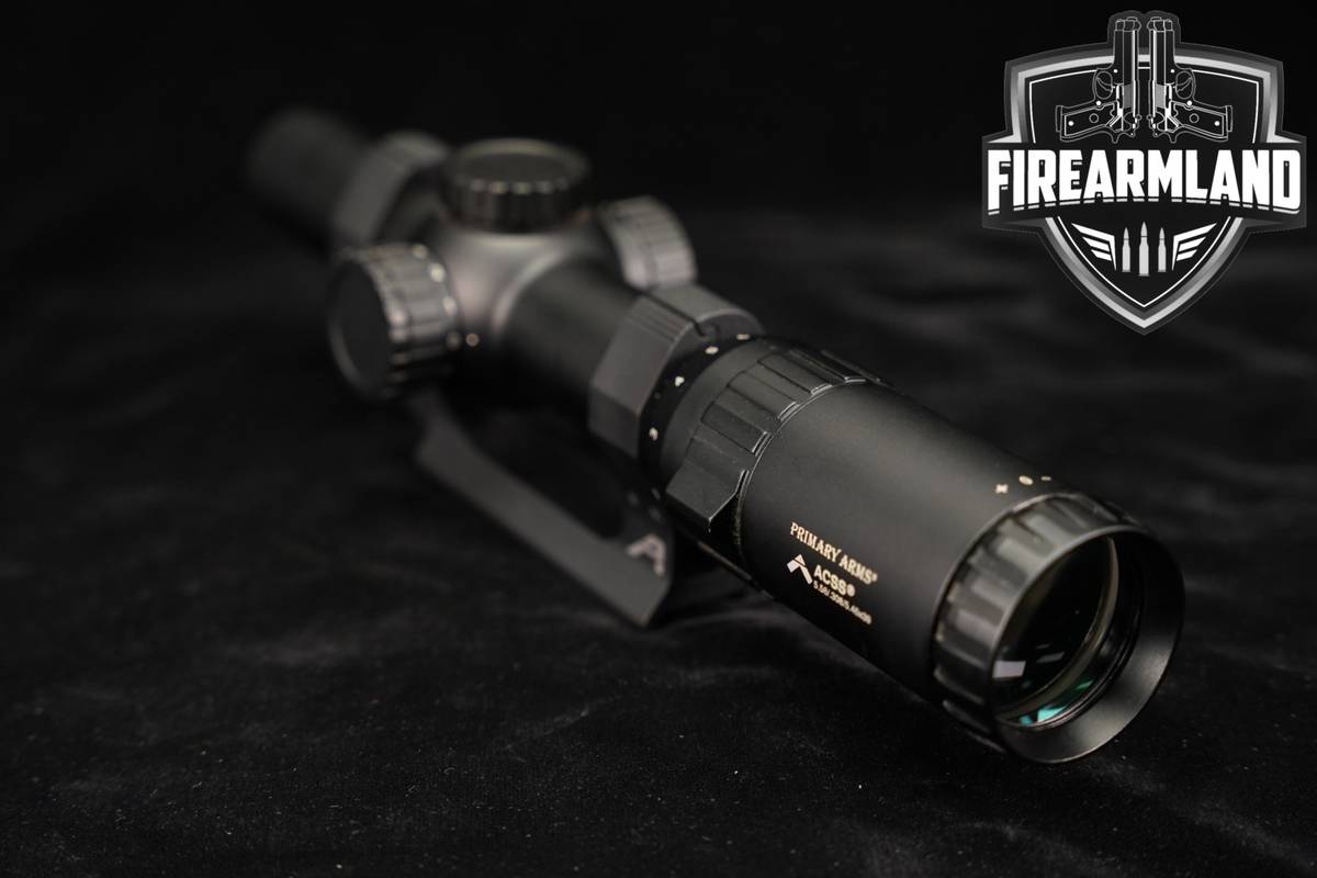 Primary Arms SLX 1-6X Illuminated ACSS Reticle SFP LPVO Scope