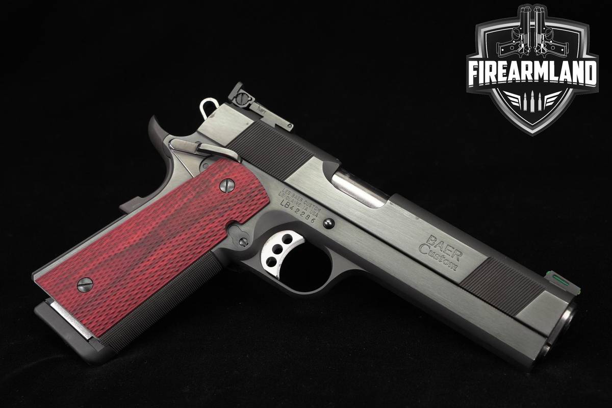 Les Baer Custom Monolith Heavyweight 45 ACP 1911 5" Blued 2 MAGS & ORIG BOX