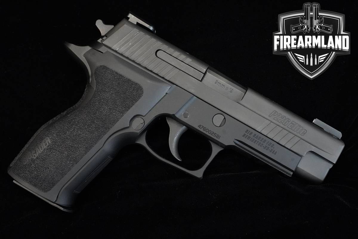 Sig Sauer P226 Elite 9mm Nitron P226 P-226 +2 MAGS & ORIG CASE