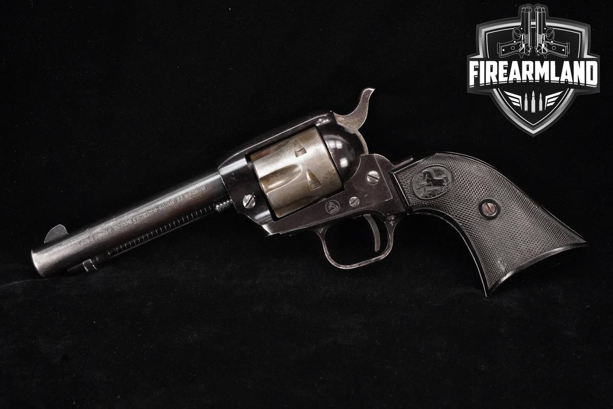 1960 Colt Single Action Frontier Scout F-Series 22 Magnum 4.75" C&R
