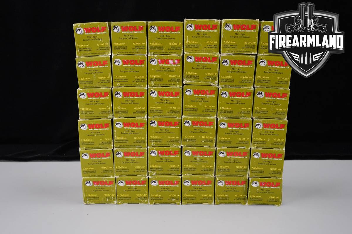 720 RDS! 7.62x39 Ammo