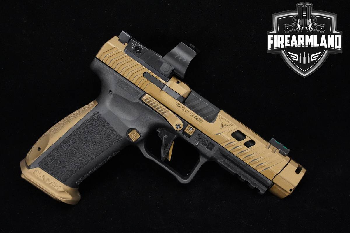 Canik TTI Combat 9mm 4.6" TTI Bronze Canik-TTI-Combat +ORIG CASE & OPTIC