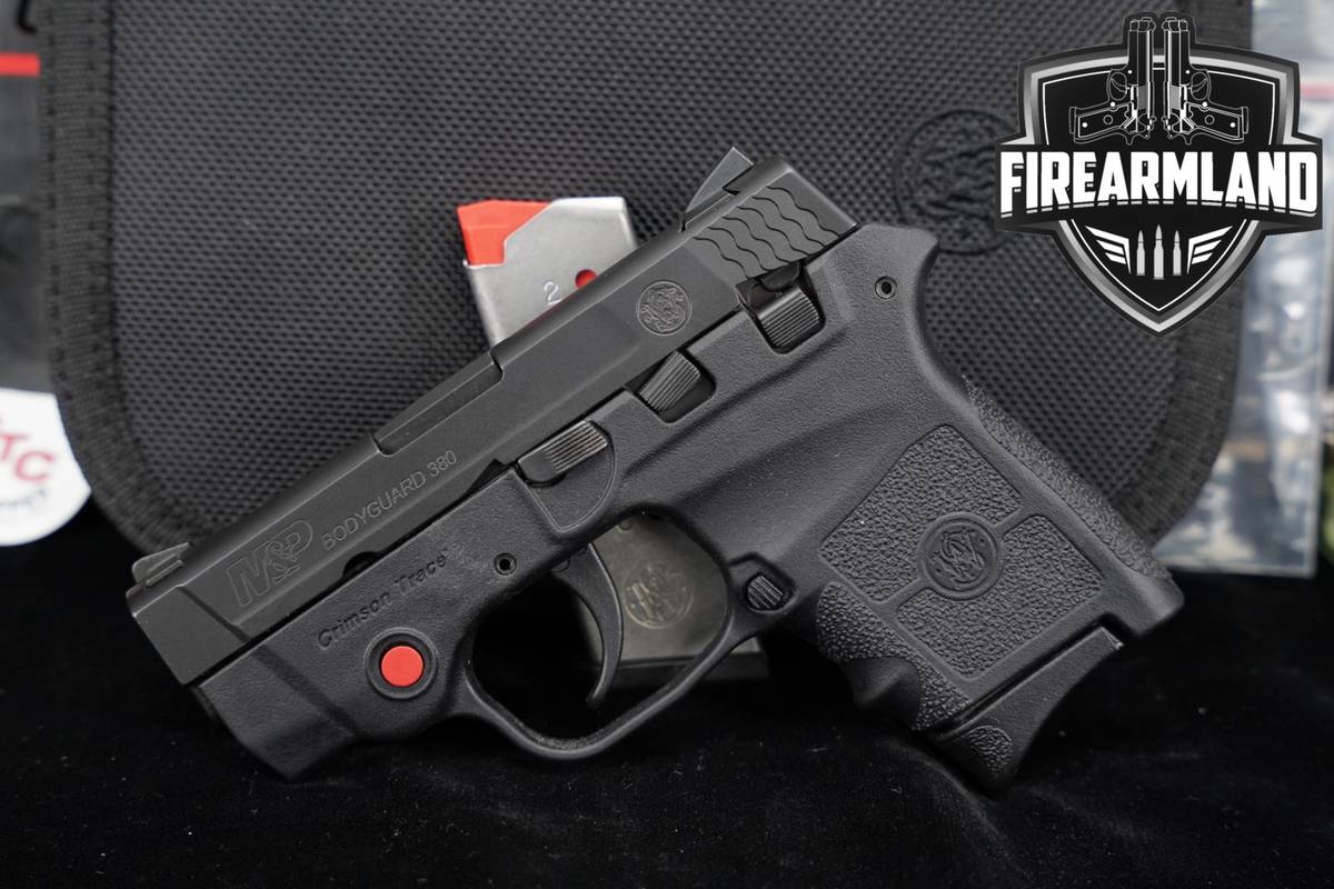 Smith & Wesson S&W M&P Bodyguard 380 Crimson Trace Laser +2 MAGS & ORIG BOX