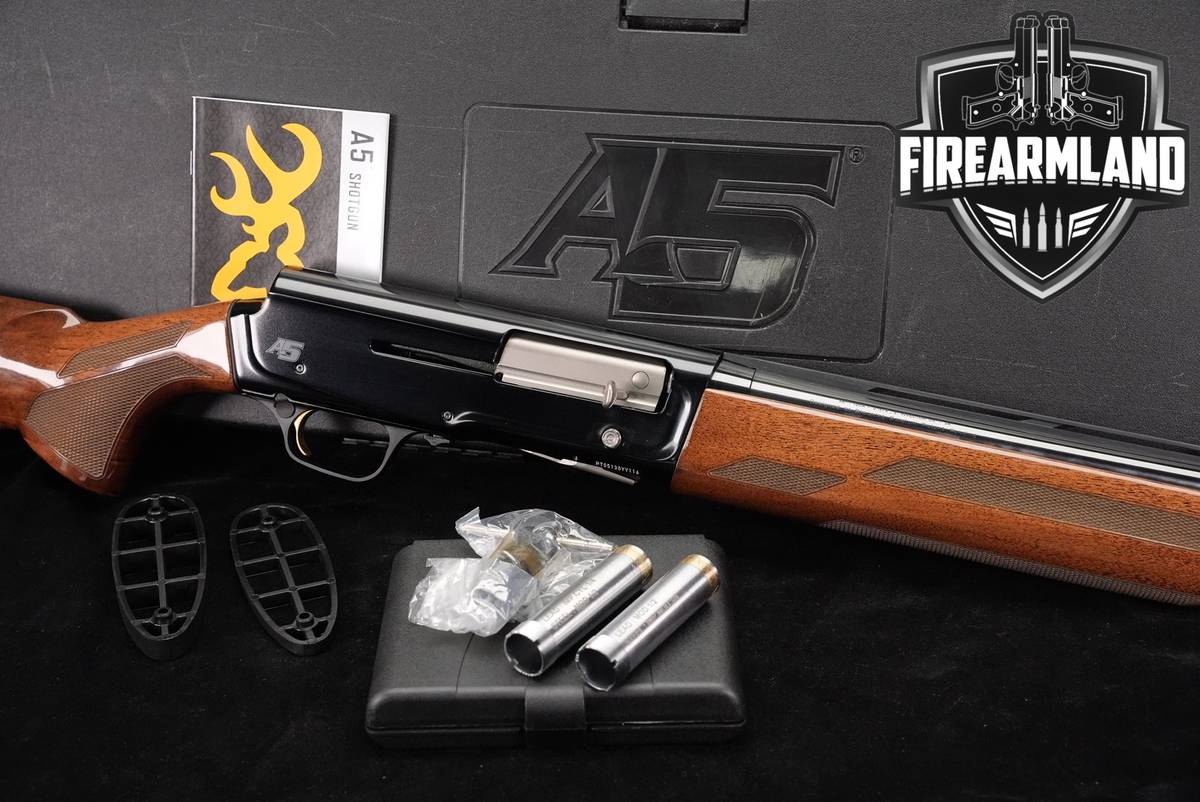Browning A5 Hunter 12-Gauge 28" Black & Walnut A-5 VENT-RIB +ORIG CASE