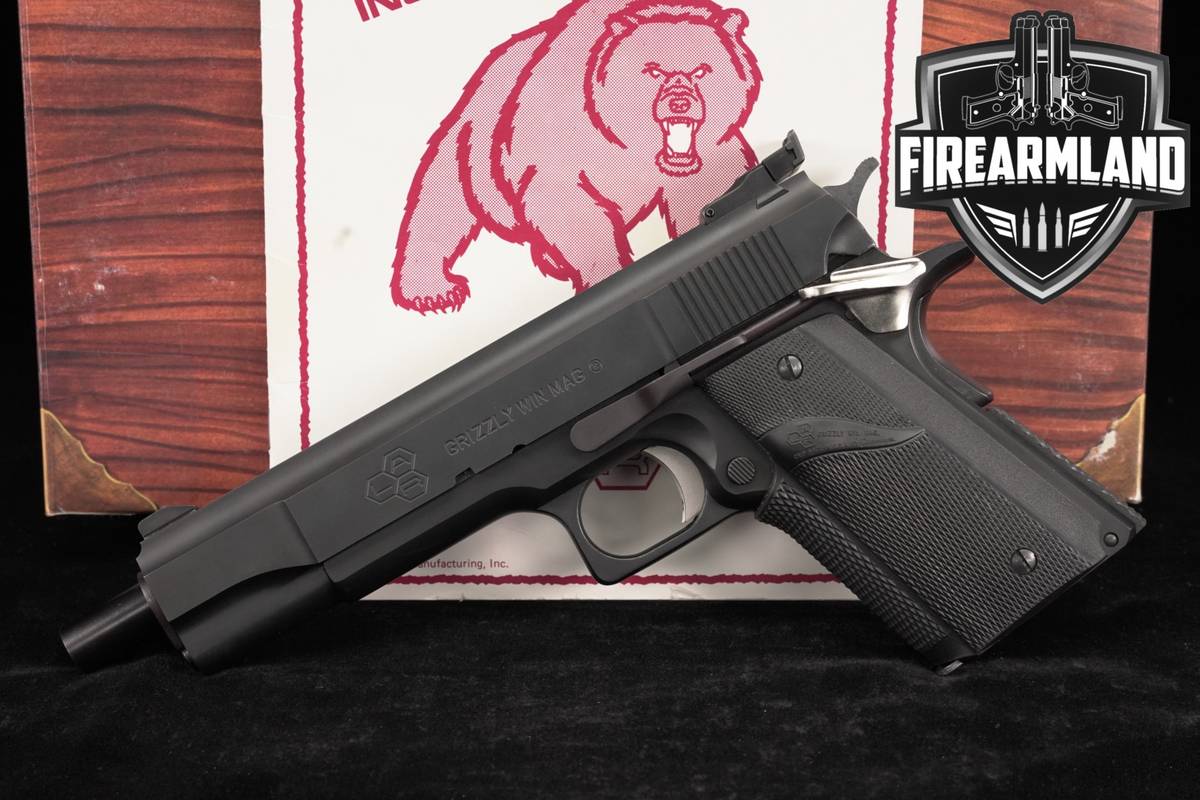 L.A.R LAR Grizzly Win Mag Mark I 45 Winchester Magnum 1911 +ORIG BOX