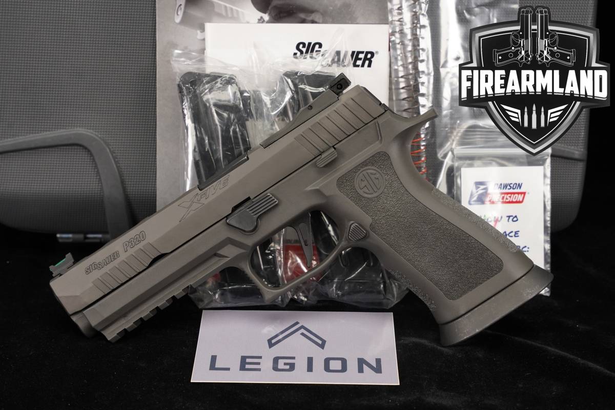 Sig Sauer P320 XFIVE Legion R2 9mm Optics-Ready P 320 X-Five +ORIG CASE