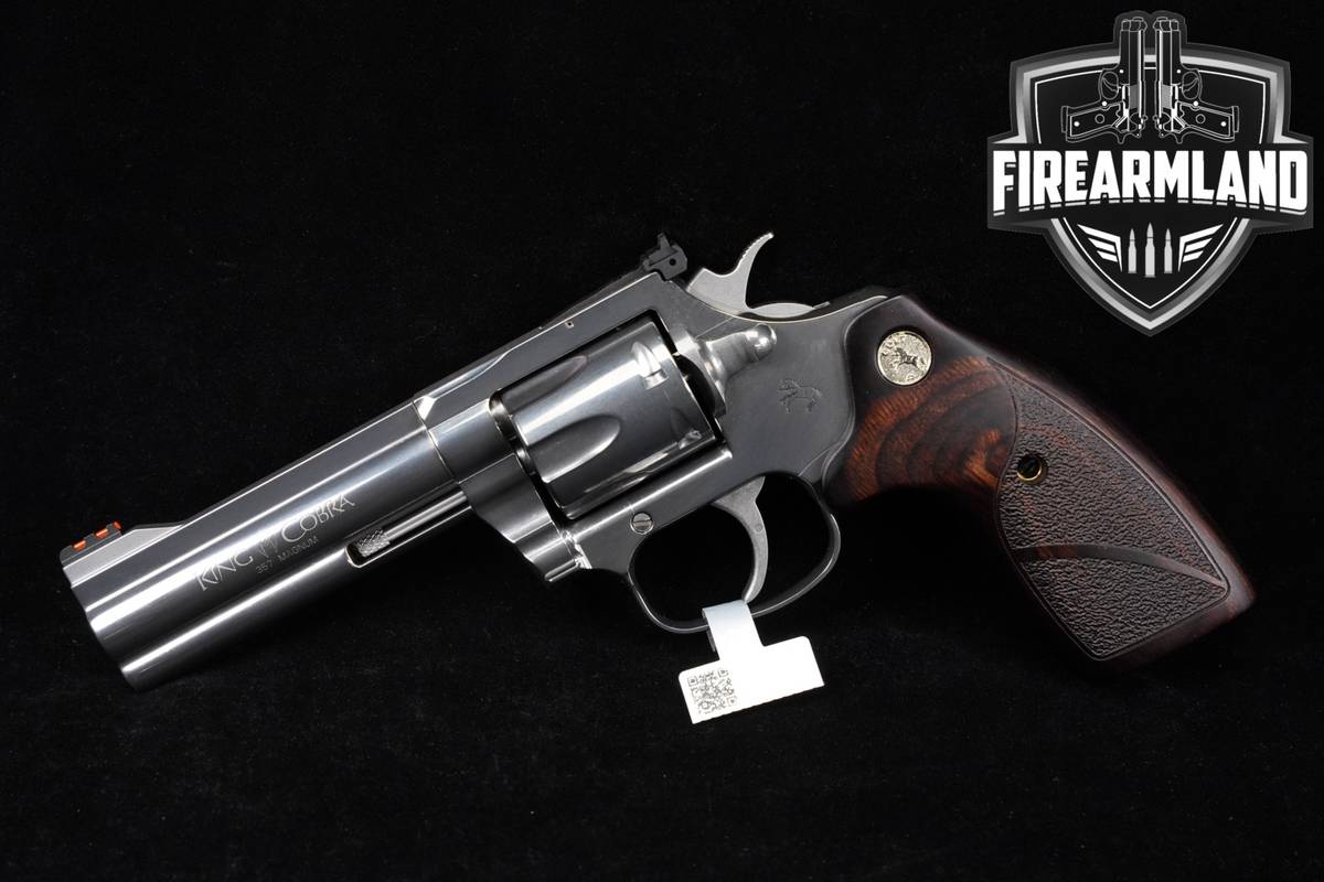 Colt King Cobra Target 357 Magnum 4" Stainless +ORIG CASE