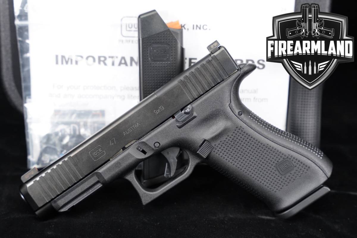 Glock G47 Gen5 MOS 9mm 4.49" 47 Gen 5 Defense Pistol +2 MAGS & ORIG CASE