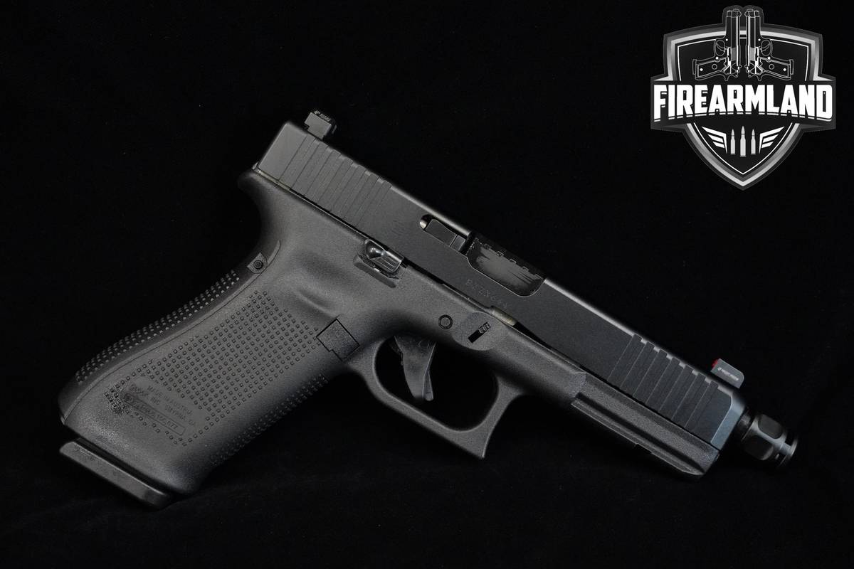 Glock 17 Gen5 9mm 5" Glock-17 G17 Gen-5 UPGRADES +2 MAGS & ORIG CASE
