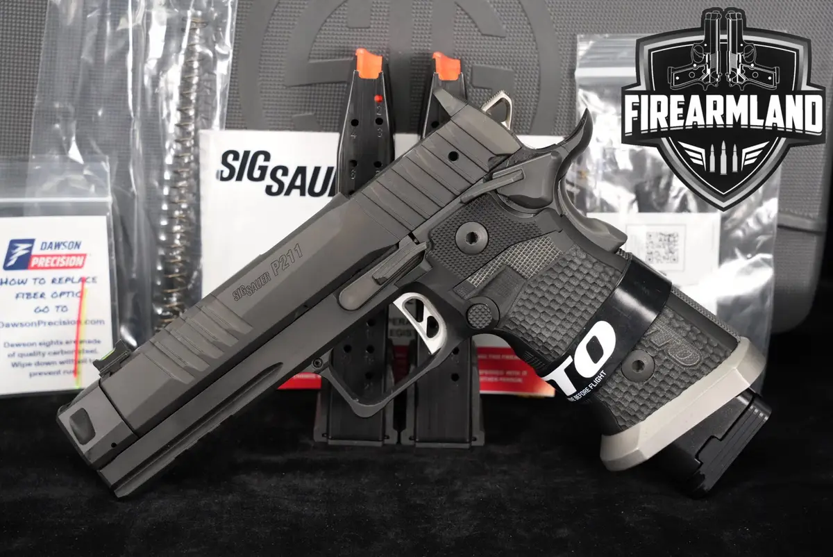 Sig Sauer P211 GTO 9mm Optics-Ready 4.4" 1911 2011 P-211 +3 MAGS, ORIG CASE