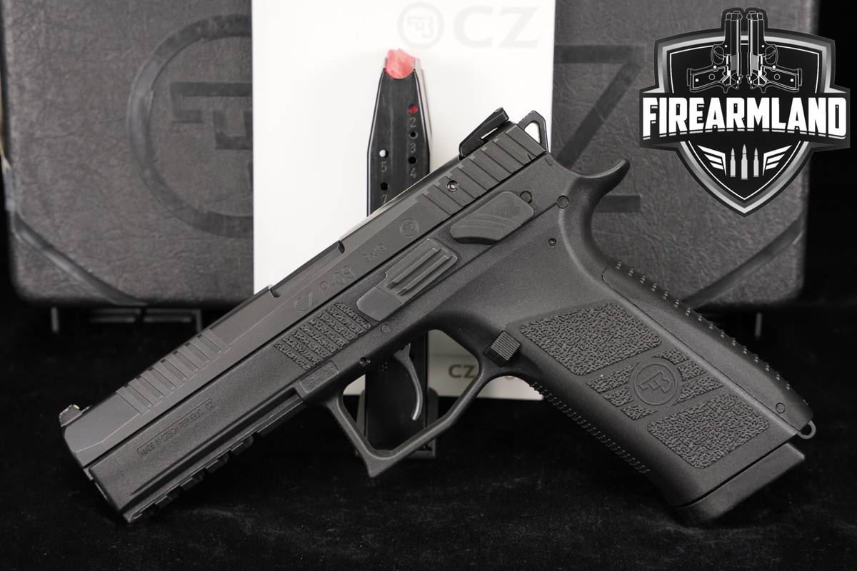 CZ P-09 9mm P09 4.5" +2 MAGS & ORIG CASE