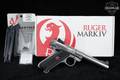 2016 Sturm Ruger Mark IV Target .22 LR Satin Stainless in Very Good Condition Image 2