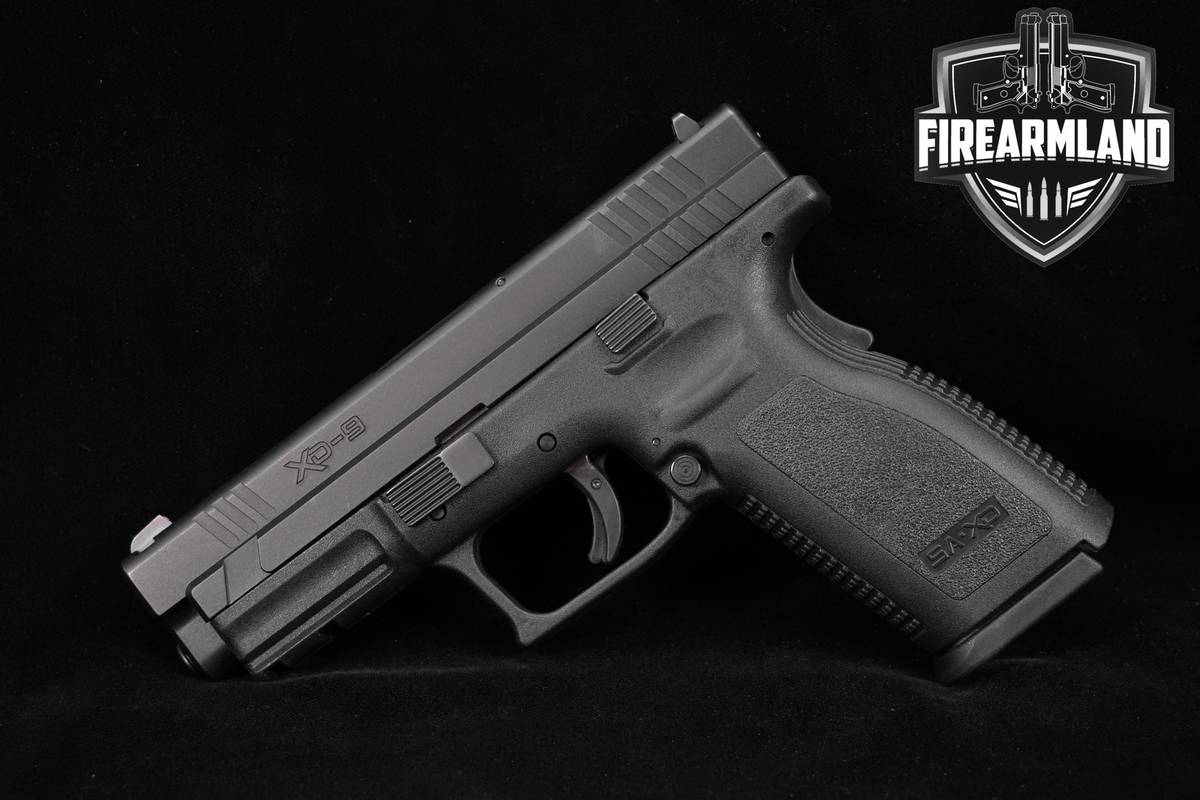 Springfield Armory XD 4" Service Model 9mm 4" XD9 Pistol +6 MAGS & OG CASE