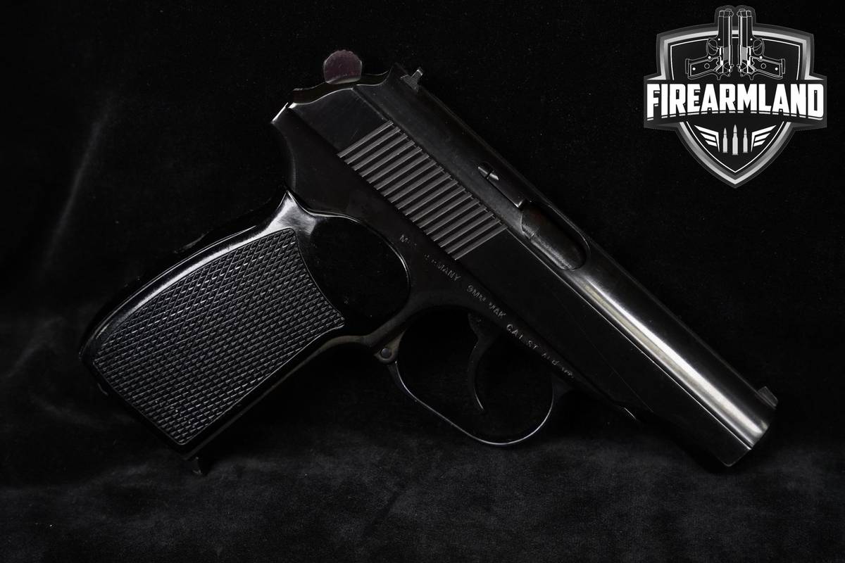 GERMAN! VEB Ernst-Thalmann Pistole M 9x18mm Makarov 3.68" PM Blued