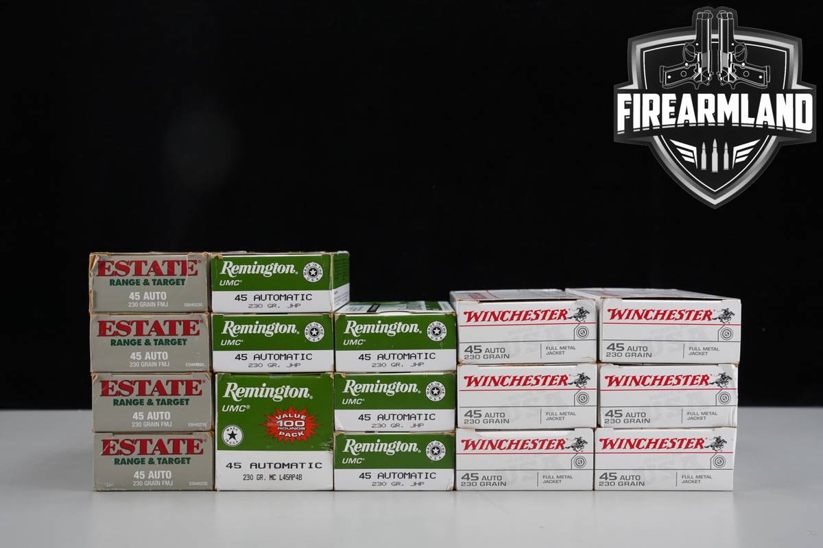 850 RDS! 45ACP Ammo 45-ACP