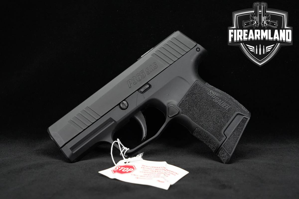 Sig Sauer P365 SAS 9mm 3.1" P-365 Micro-Compact CCW +2 MAGS & ORIG CASE