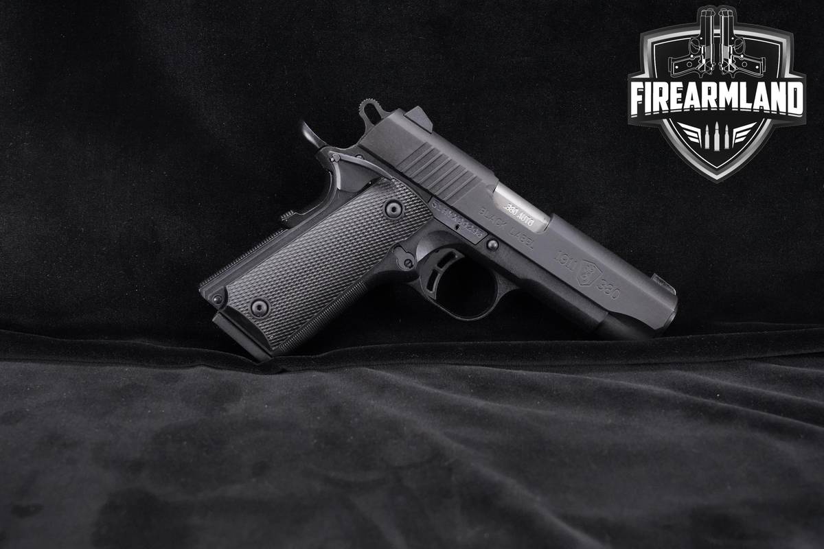 Browning 1911-380 Black Label Compact 380ACP 3.63" +ORIG CASE