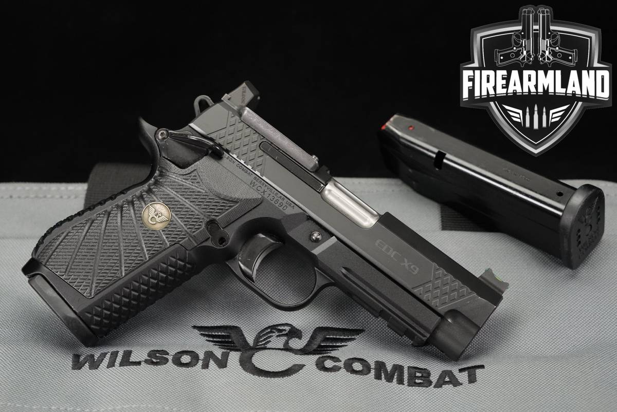 Wilson Combat EDC X9 WC 9mm Optics-Ready Armor-Tuff EDCX9 +2 MAGS,