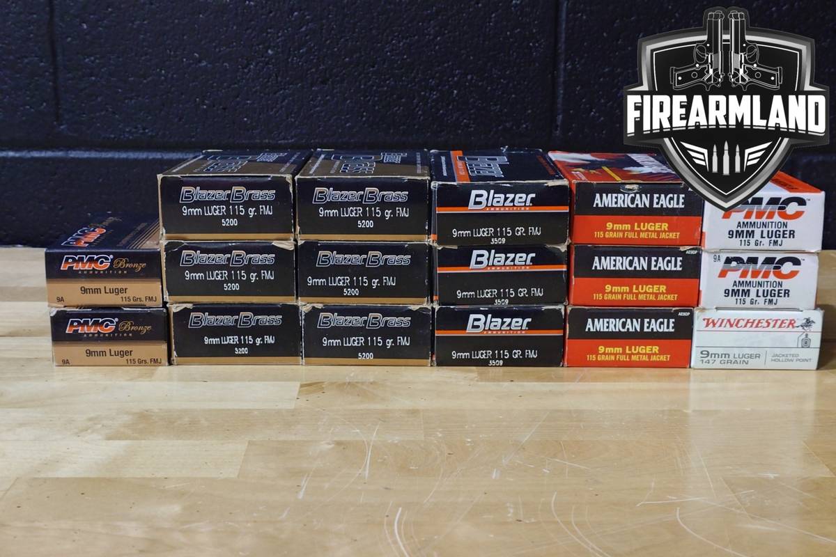 850 RDS! 9mm Ammo 9-mm