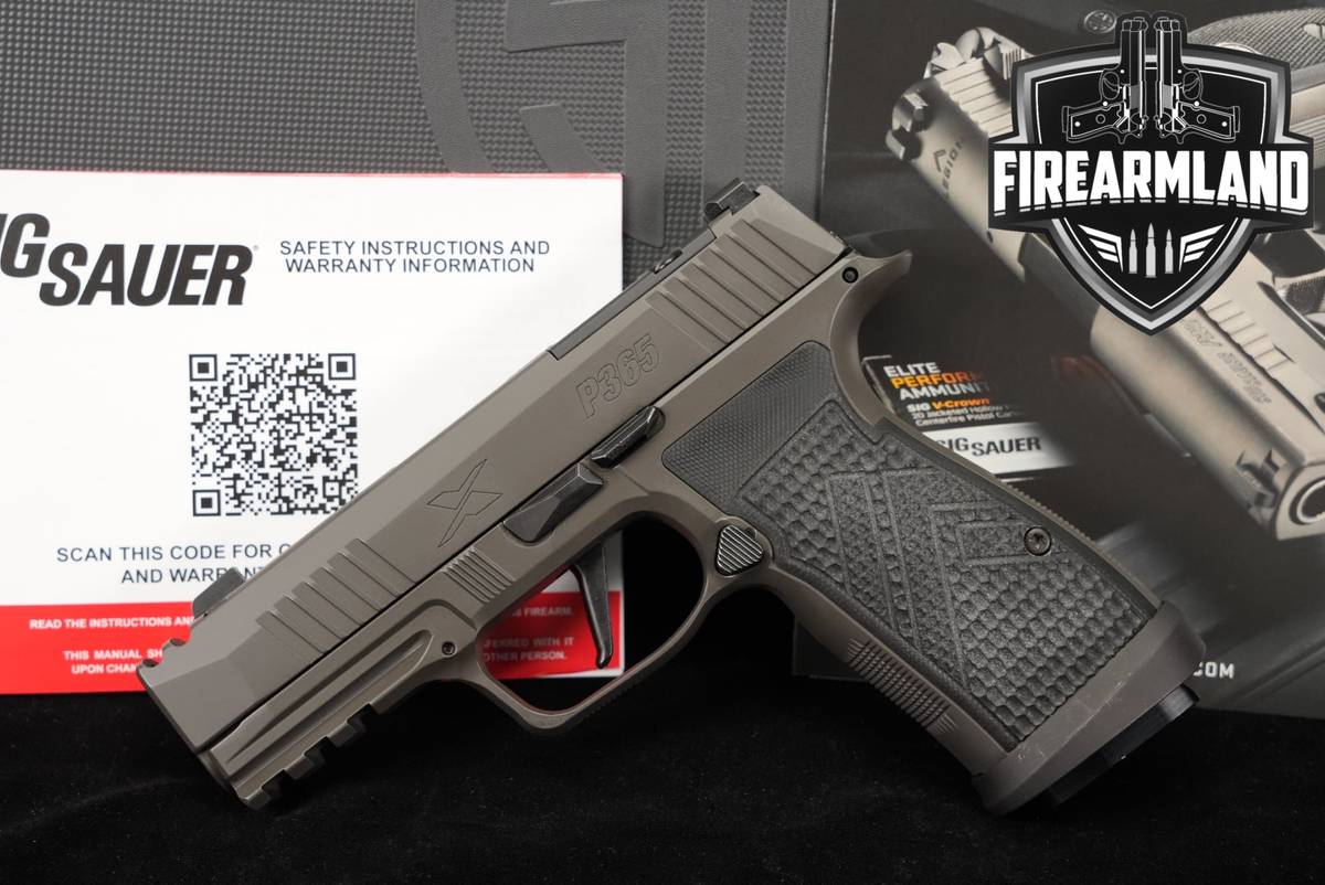 Sig Sauer P365 AXG Legion 9mm Optics-Ready P 365 XMacro COMP +ORIG CASE