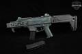 CZ Scorpion EVO 3 S1 9mm Luger Green/Grey Camo in Good Condition Image 2