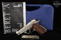 2014 Beretta 84FS Cheetah Inox .380 ACP Matte Silver in Excellent Condition Image 2