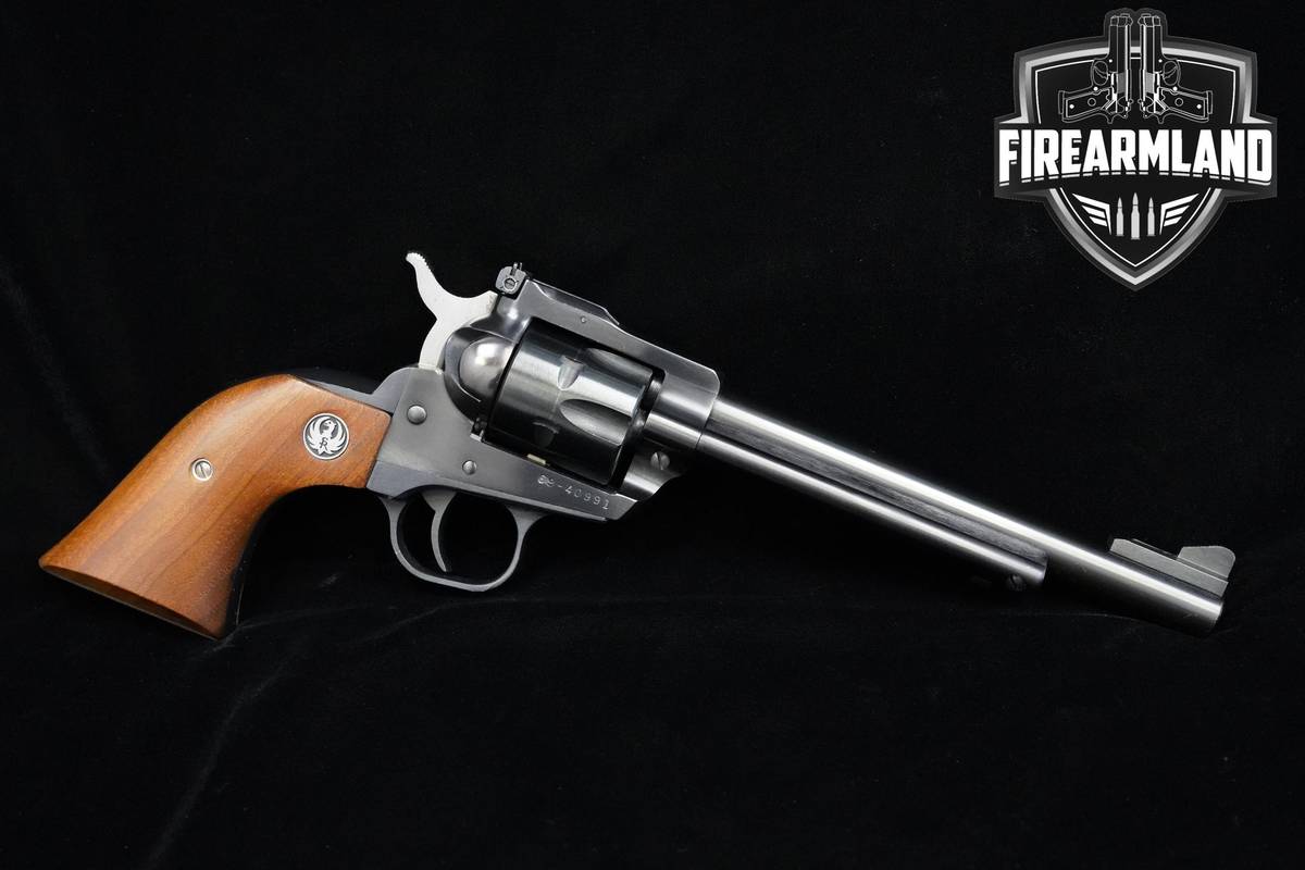 1982 Ruger New Model Single-Six Convertible .22 LR/Mag Blued Ruger Single-6