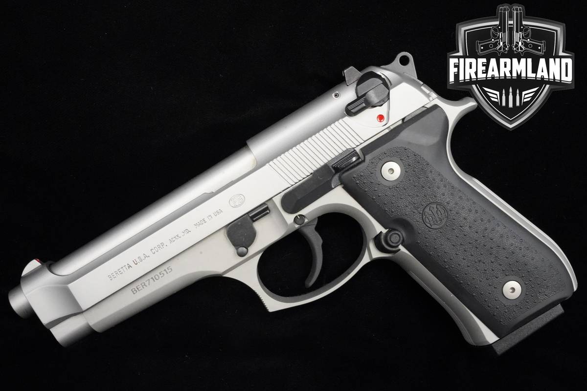 Beretta 92FS Inox 9mm Stainless Steel Beretta-92FS 92-FS +2 MAGS & ORIG BOX