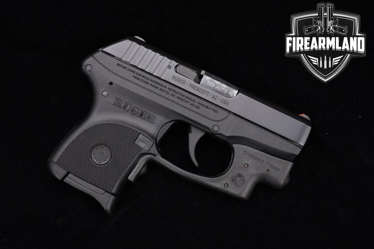 Ruger LCP 380 ACP Crimson Trace Ruger-LCP-380 AUTO +ORIG BOX & LASER