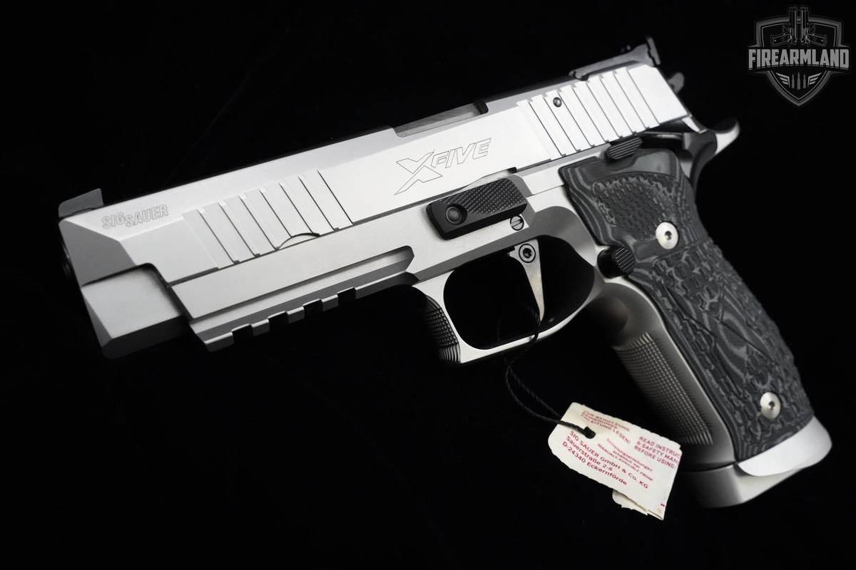 VERY RARE GERMAN Sig Sauer P226 X-Five Supermatch MASTERSHOP X5 SAO 9mm 5"