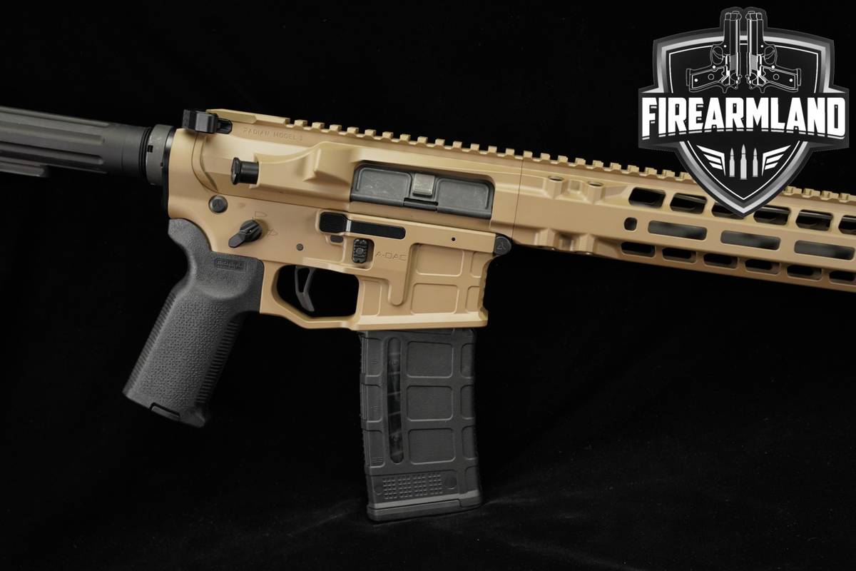 LIKE-NEW Radian Weapons Model 1 A-DAC 15 223 Wylde AR15 AR 16" FDE ADAC
