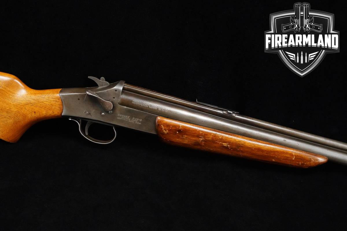 COMBINATION GUN! Savage Arms Model 24S-C .22-LR/20-GA Savage 24SC