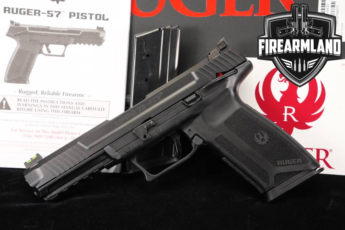 Ruger-57 Optics-Ready 5.7x28 5 7 +2 MAGS & ORIG CASE