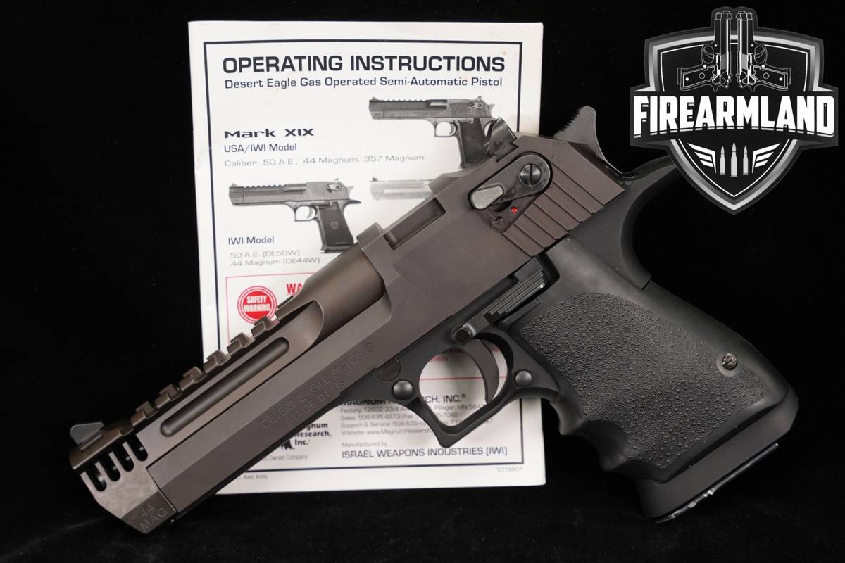 DEAGLE Magnum Research Desert Eagle Mark XIX L5 MK 19 44 Rem Mag 5" PORT