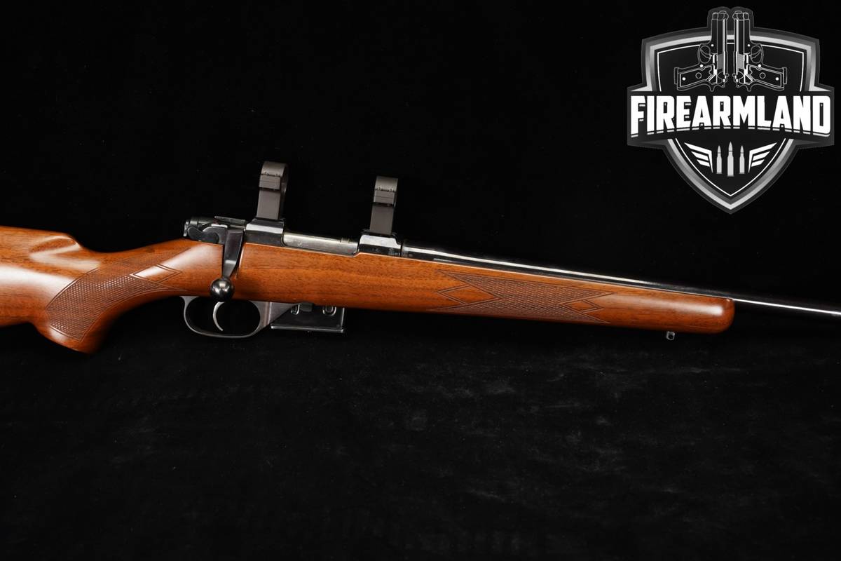 CZ 527 American 22 Hornet Mauser Blued & Walnut CZ527 +SCOPE RINGS
